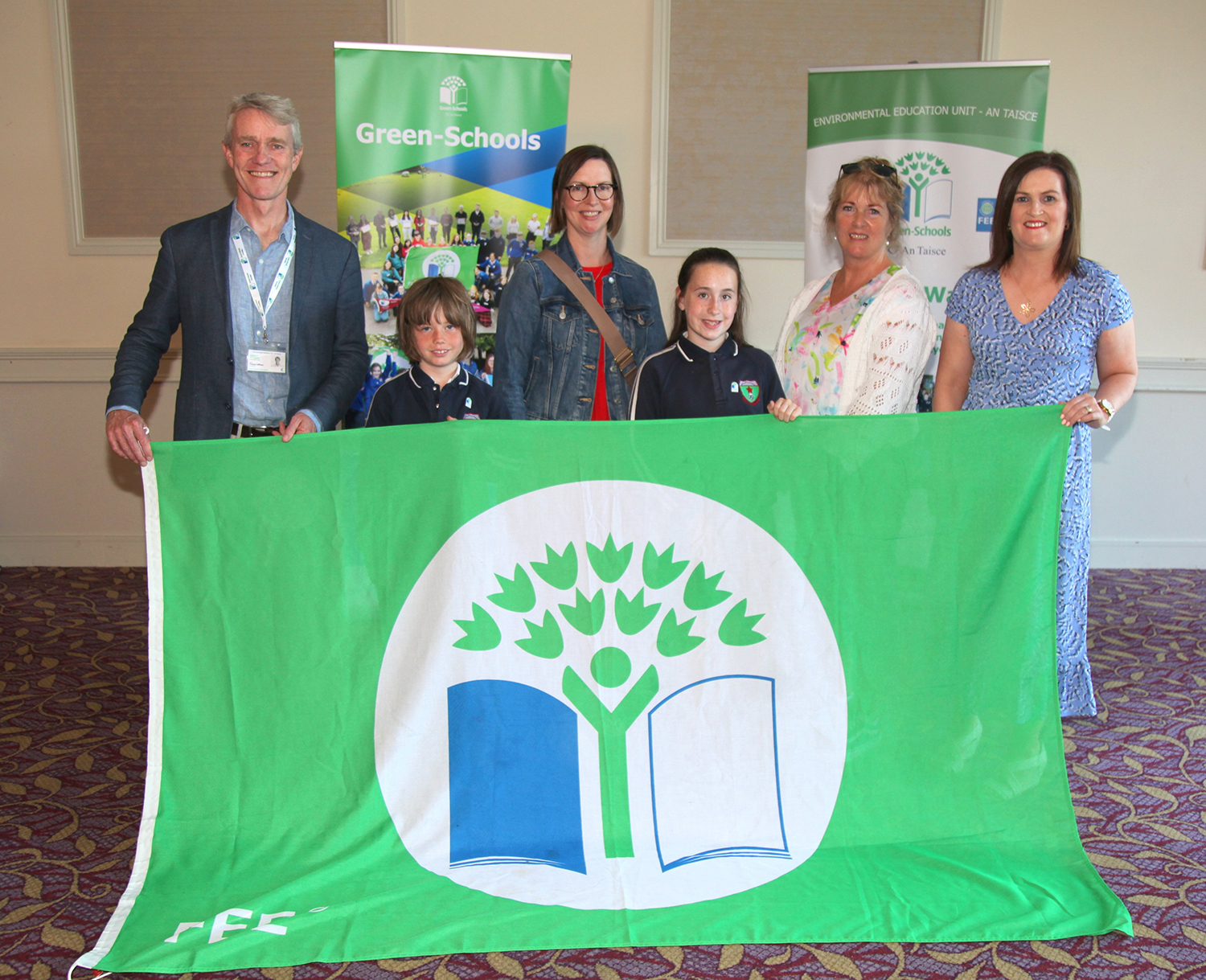 Green flag - Ransboro Primary School, Ransboro 